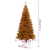 Árbol de Navidad artificial con soporte PET dorado 240 cm