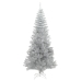 Árbol de Navidad artificial con soporte plateado PET 240 cm