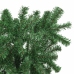 Árbol de Navidad artificial invertido con soporte verde 120 cm