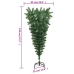 Árbol de Navidad artificial invertido con soporte verde 120 cm