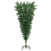 Árbol de Navidad artificial invertido con soporte verde 150 cm