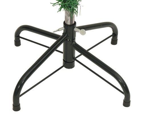 Árbol de Navidad artificial invertido con soporte verde 150 cm