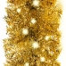 Guirnalda de Navidad con luces LED dorado 20 m