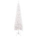 Árbol de Navidad delgado blanco 120 cm