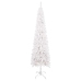 Árbol de Navidad delgado blanco 180 cm