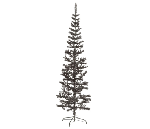 Árbol de Navidad delgado negro 180 cm