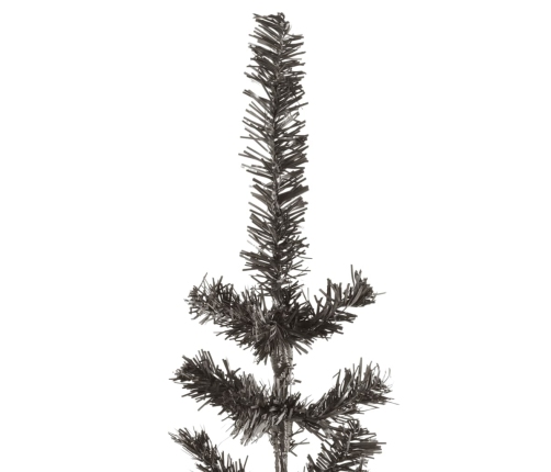 Árbol de Navidad delgado negro 180 cm