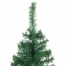 Árbol de Navidad artificial para esquina verde 120 cm PVC