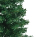 Árbol de Navidad artificial para esquina verde 120 cm PVC