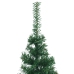 Árbol de Navidad artificial de esquina verde 180 cm PVC