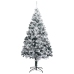 Árbol de Navidad artificial con nieve PVC verde 300 cm