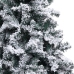 Árbol de Navidad artificial con nieve PVC verde 300 cm