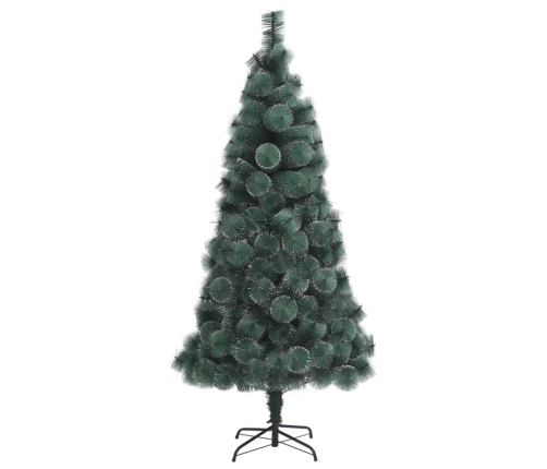 Árbol de Navidad artificial con soporte verde PET 120 cm