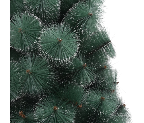 Árbol de Navidad artificial con soporte verde PET 120 cm