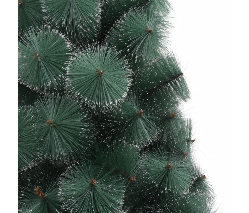 Árbol de Navidad artificial con soporte verde PET 150 cm