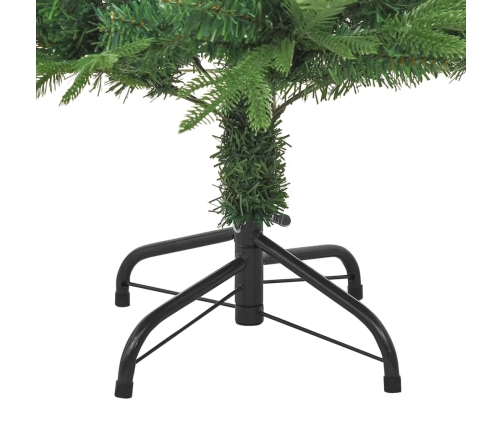 Árbol de Navidad artificial verde 120 cm PVC y PE