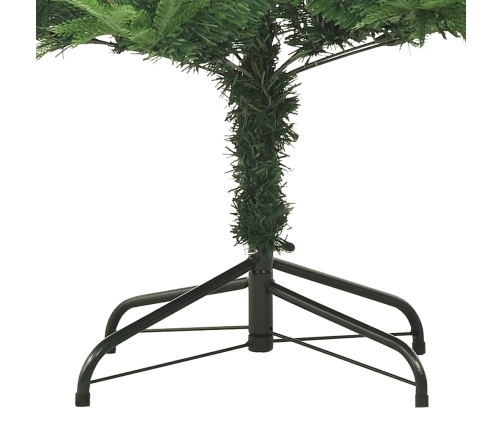 Árbol de Navidad artificial verde 150 cm PVC y PE