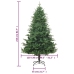 Árbol de Navidad artificial verde 210 cm PVC y PE