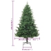 Árbol de Navidad artificial verde 240 cm PVC y PE