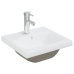 Mueble con lavabo aglomerado blanco brillante