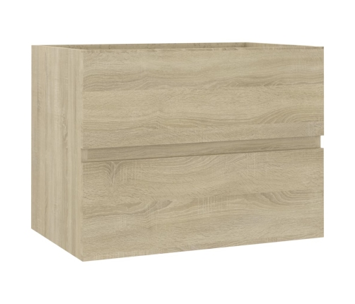 Conjunto de muebles de baño madera contrachapada roble Sonoma