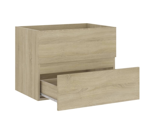 Conjunto de muebles de baño madera contrachapada roble Sonoma