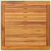 Set muebles de jardín 2 pzas cojines crema madera de acacia