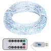 Tira de luces con 300 LED PVC blanco frío 30 m