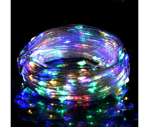 Tira de luces LED con 150 LED PVC multicolor 15 m