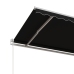 Toldo retráctil automático gris antracita 450x350 cm