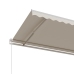 Toldo retráctil automático crema 600x350 cm