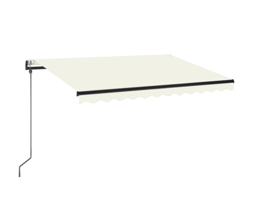 Toldo retráctil automático crema 350x250 cm