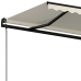 Toldo retráctil automático crema 450x300 cm