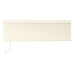 Toldo retráctil automático con persiana 4,5x3 m color crema