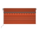 Toldo automático con persiana, LED y sensor de viento 3,5x2,5 m