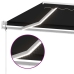 Toldo automático con LED sensor de viento antracita 300x250 cm