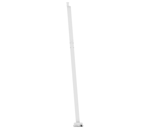 Toldo retráctil manual con luz LED naranja y marrón 400x350 cm