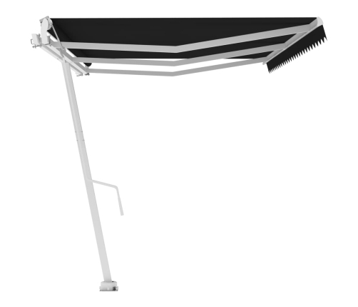 Toldo de pie automático gris antracita 600x350 cm