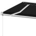 Toldo de pie automático gris antracita 600x350 cm