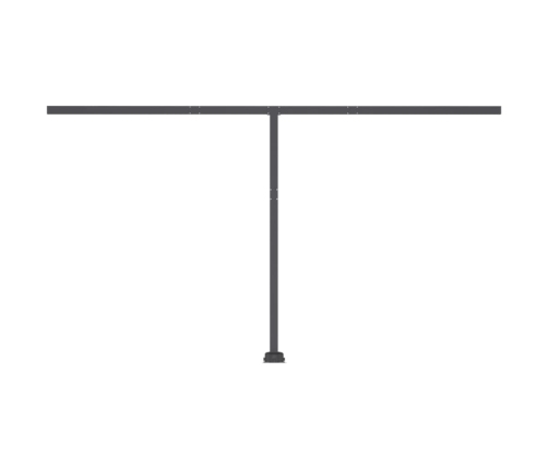 Toldo automático LED sensor de viento naranja marrón 400x350 cm