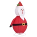 Papá Noel de Navidad decorativo con LED tela lujosa 60 cm