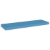 Estantes flotantes de paazulred 2 uds MDF azul 80x23,5x3,8 cm