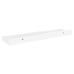 vidaXL Estantes de pared 2 unidades blanco brillo 40x9x3 cm