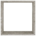 Estantes cubo de pared 3 unidades gris hormigón