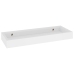 Estantes de pared Loggia 4 uds blanco MDF 40x15x4 cm