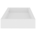 Estantes de pared Loggia 4 uds blanco MDF 40x15x4 cm