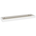 Estantes de pared Loggia 2 uds roble y blanco MDF 60x15x4 cm