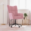 Sillón de relax de terciopelo rosa