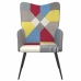 Silla de relax de tela patchwork