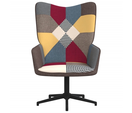 Silla de relax de tela patchwork